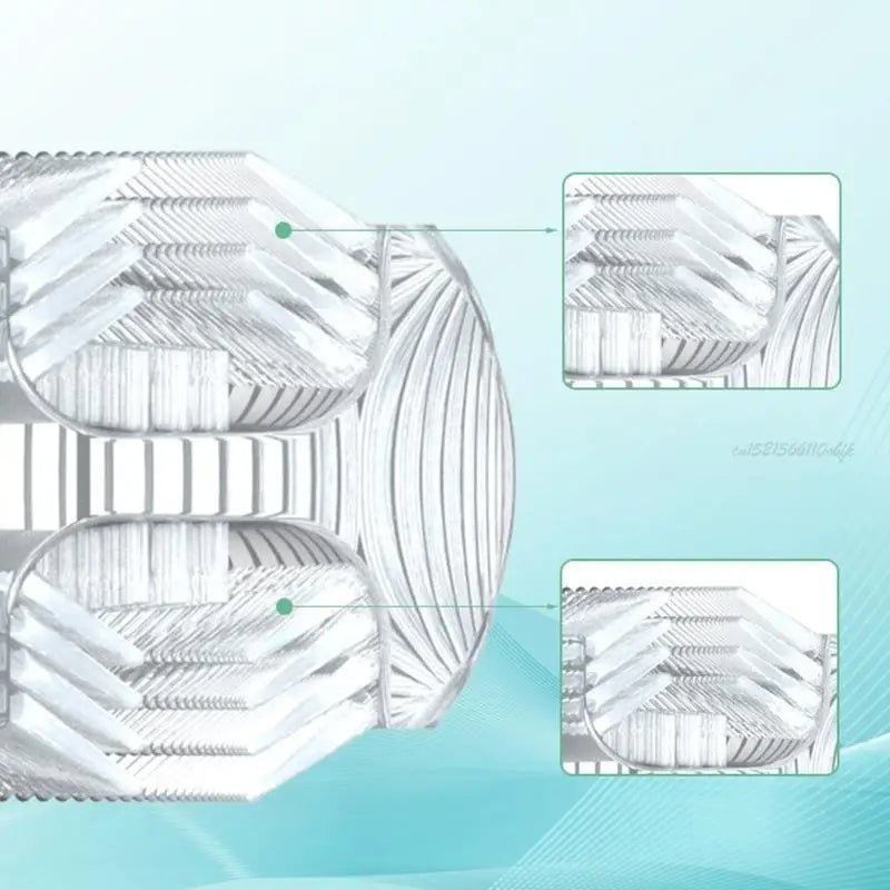 NanaBrush™ Recharges U – Silicone transparent - Nana Brush