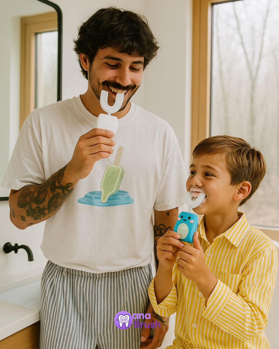 NanaBrush™ Kids Ultra 360° – Brosse à dents Sonique - Nana Brush