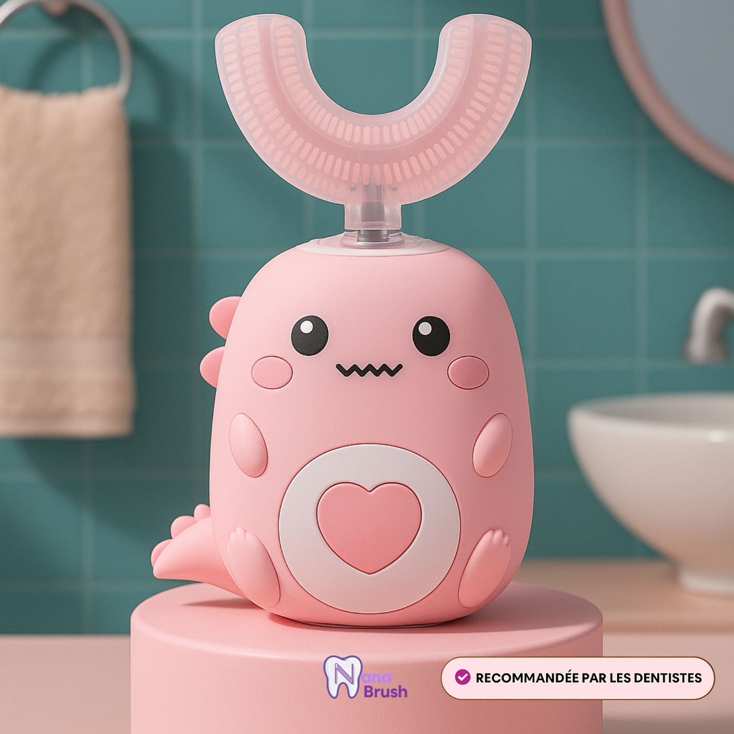 NanaBrush™ Kids Ultra 360° – Brosse à dents Sonique - Nana Brush