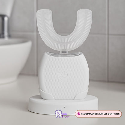 NanaBrush™ Ultra 360° - Brosse à dents électrique en U silicone - Nana Brush