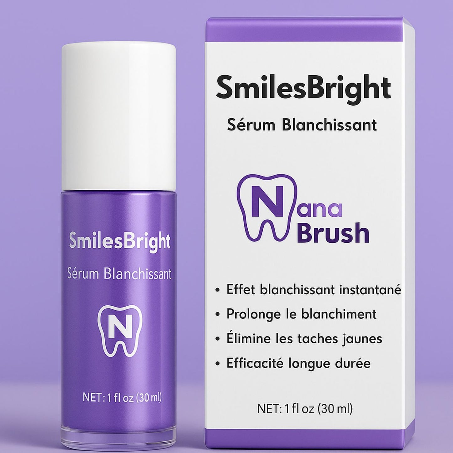Nanabrush™ - Dentifrice Smilesbright - Nana Brush